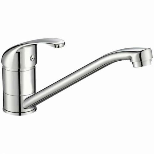 Slavina s jednom ručkom Rousseau Siva Chrome Metal Nehrđajući Čelik Mesing Cijena