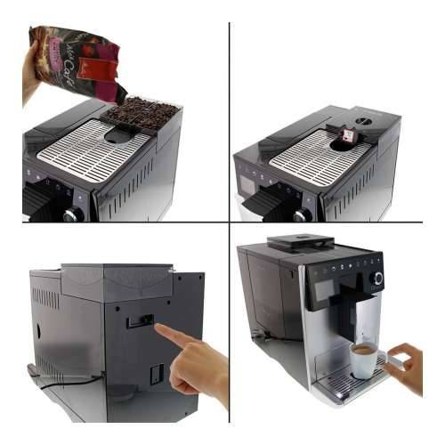 Super automatski aparat za kavu Melitta F 630-101 1400W Srebrna 1400 W 15 bar 1,8 L Cijena