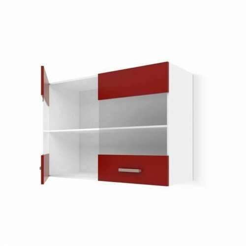 Kuhinjski ormarić Crvena PVC Kristal Plastika Melamin 80 x 31 x 55 cm Cijena