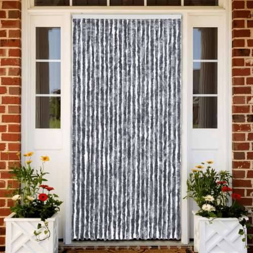 Zastor protiv insekata srebrni 100 x 220 cm šenil - Srebrno 100 x 220 cm Cijena