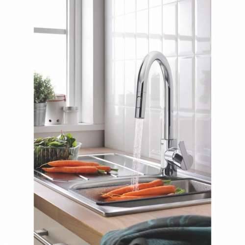 Slavina s jednom ručkom Grohe 31486001 Metal Cijena