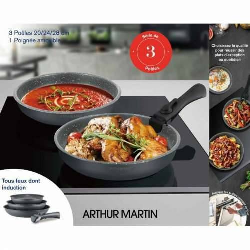 Set spremnika Arthur Martin AM521 Siva 4 Dijelovi Cijena