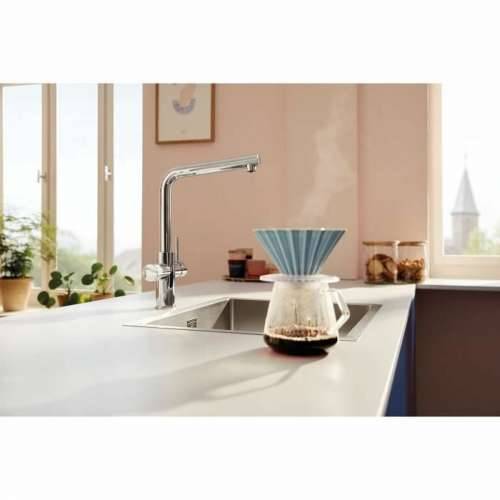 Kitchen Tap Grohe Blue Pure Minta Oblik slova L Cijena