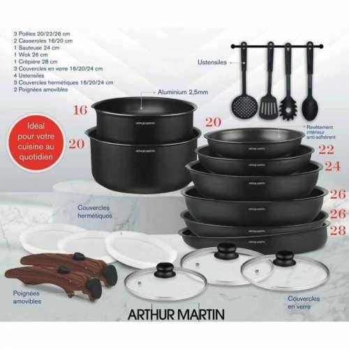 Set spremnika Arthur Martin 20 Dijelovi Cijena