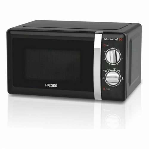 Mikrovalna Pećnica s Roštiljem Haeger MW-70B.007A 20 L Crna 700W Cijena
