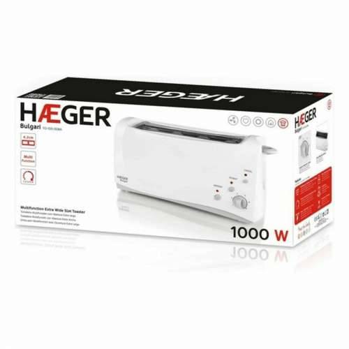 Toster Haeger TO-100.008A Višenamjenski 1000 W Bijela Cijena