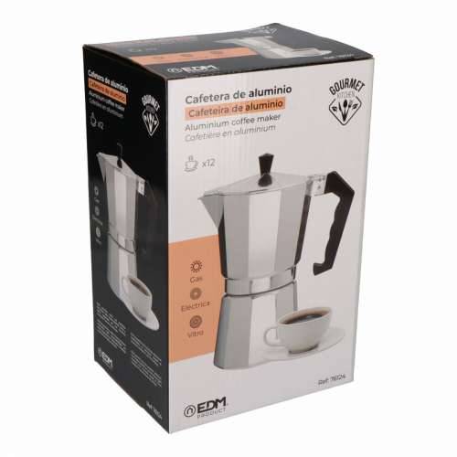 Talijanska Moka za Kavu EDM Aluminij 12 Tasītes Cijena