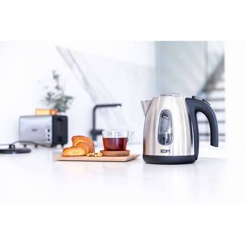Kuhalo EDM 07656 Kettle Crna Nehrđajući Čelik 2200 W 1,7 L Cijena