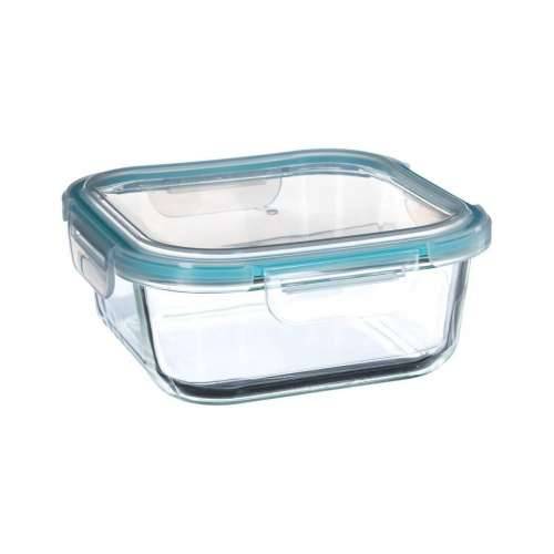 Kutija za užinu 5five Simply Smart Plava Providan Kristal 1,18 L 18,20 x 18,20 x 7,4 cm Cijena