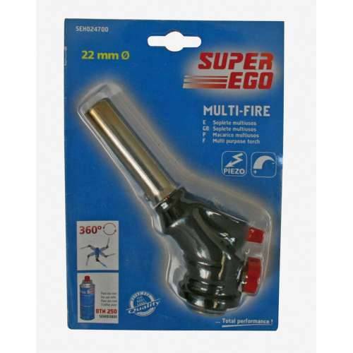 Kuhinjskog brenera za flambiranje Super Ego Multi-Fire Crna Cijena