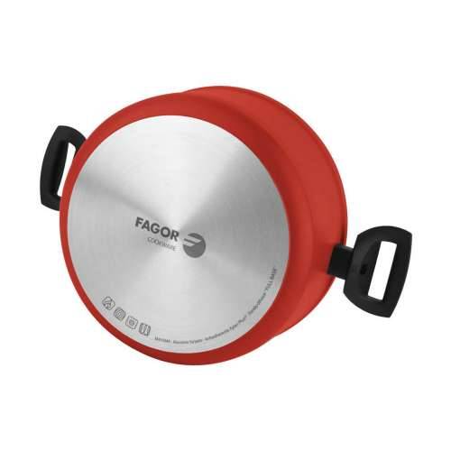 Duboka tava FAGOR Crvena Aluminij (Ø 24 cm) Cijena
