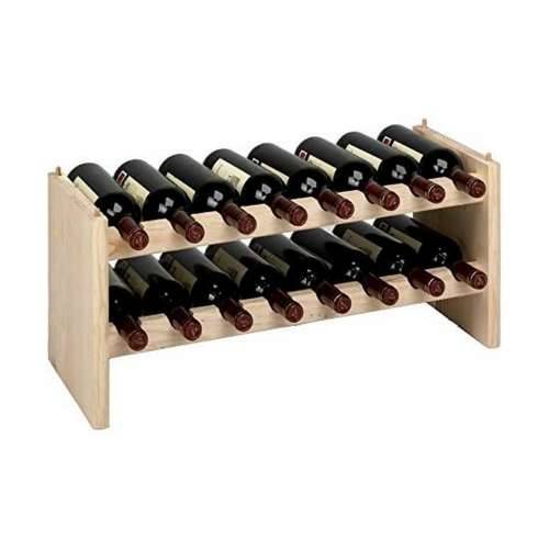 Stalak za boce Astigarraga Merlot Smeđa Borovina (68,8 x 25 x 30 cm) Cijena