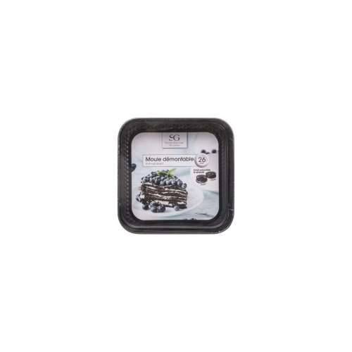 Odvojivi Kalup 5five Simply Smart Crna Metal 26 x 26 cm Cijena