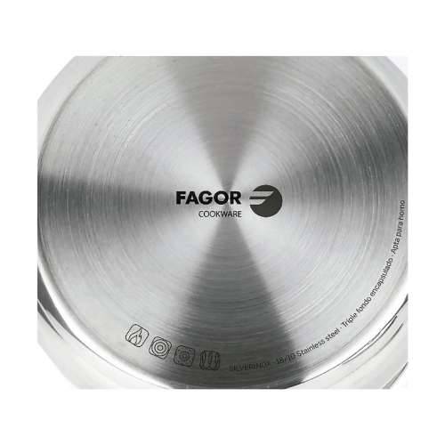 Tava za pirjanje FAGOR Silverinox Nehrđajući Čelik 18/10 kromirano (Ø 12 x 6,5 cm) Cijena