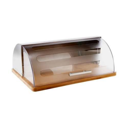Košara za Kruh 5five Simply Smart Bambou cuisine Srebrna kromirano 39 x 26,5 x 15,5 cm Drvo Cijena