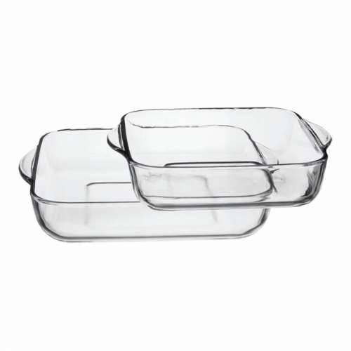 Set suđa za pećnicu Pasabahce 1690037 Providan Kristal 1 L (2 Dijelovi) Cijena