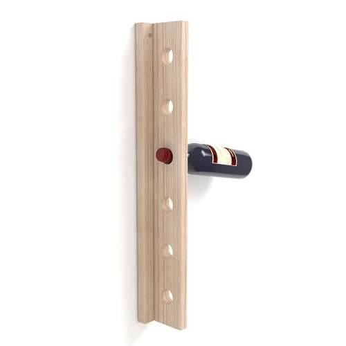 Stalak za boce Astigarraga T-6000 zidni Smeđa Prirodno Drvo Borovina 7,5 x 9,5 x 60,5 cm Cijena