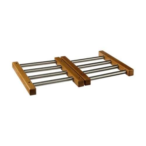 Podmetač Secret de Gourmet Prirodno Nehrđajući Čelik 35,2 x 22,2 x 2 cm Izvlači Cijena