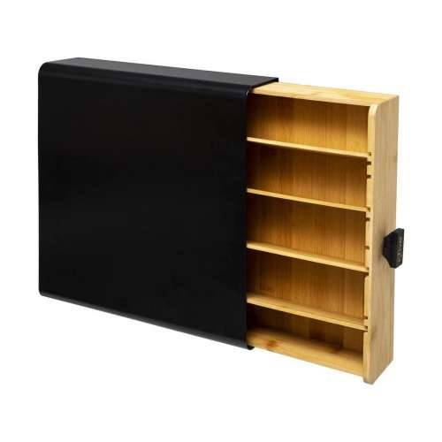 Organizator za Kapsule Kave 5five Simply Smart Noir Kitchen Crna Metal 33 x 31 x 7,5 cm Cijena