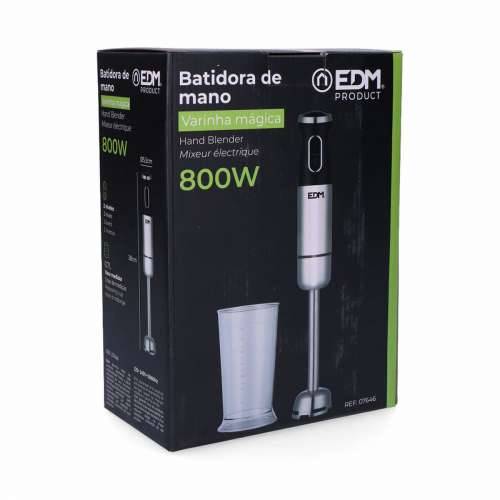 Ručni mikser EDM 07646 Crna Srebrna 800 W Cijena