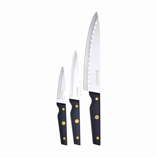 Set Noževa Bergner Pro Reeco BG41026DBL Nehrđajući Čelik ABS 3 Dijelovi Cijena