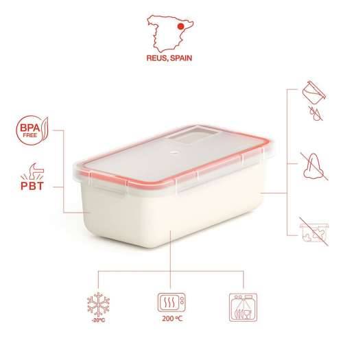 Posuda za čuvanje hrane Valira 6090/9 hermetično Bijela termoplastika PBT 750 ml Cijena