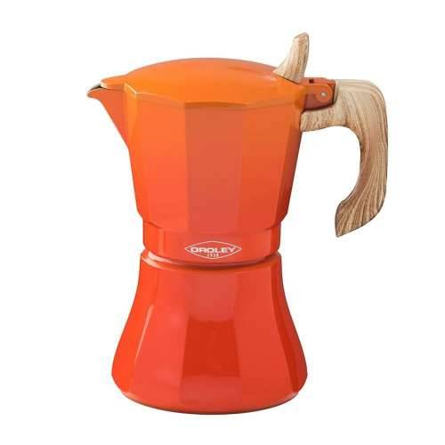 Talijanska Moka za Kavu Oroley Petra Oranžna Aluminij 9 Šalice Cijena