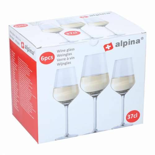 Set of wine glasses Alpina Providan 370 ml (6 kom.) Cijena