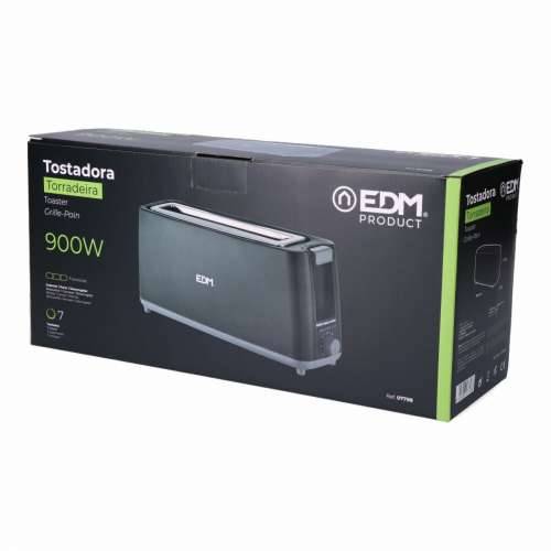Toster EDM 07798 Black Design 900 W duga Cijena