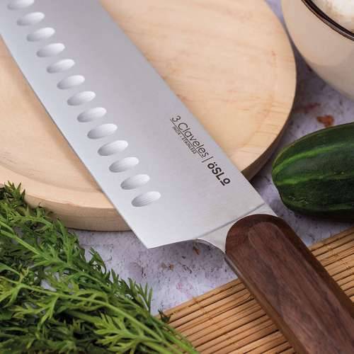 Santoku Nož 3 Claveles Oslo Nehrđajući Čelik 17,5 cm Cijena