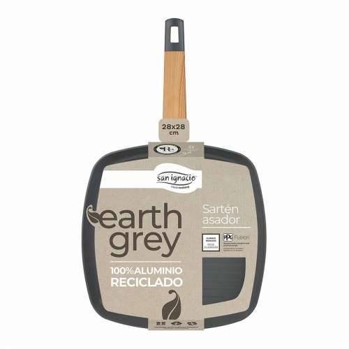 Rebrasta tava San Ignacio Earth Grey SG-6754 Siva Aluminij 28 x 28 cm Cijena