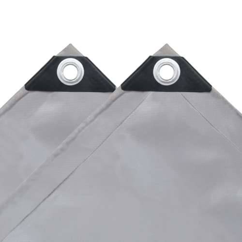 Cerada 650 g/m² 2,5 x 3,5 m siva - Siva 2.5 x 3.5 m 1 with eyelets Cijena