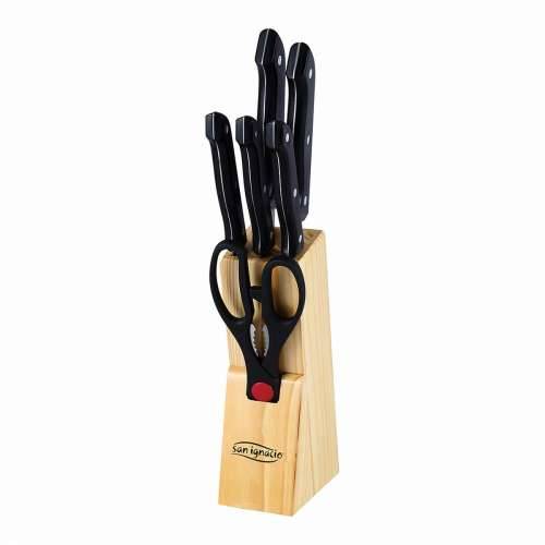 Set Kuhinjskih Noževa i Stalak San Ignacio Dresde SG-4161 Cijena