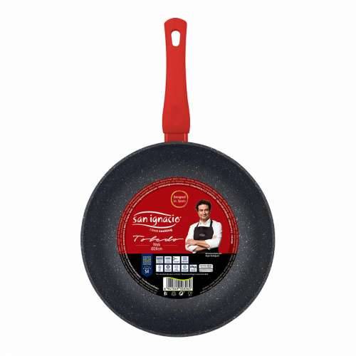 Tava za Wok San Ignacio Toledo SG-6268 Ø 26 cm Crna Aluminij Cijena