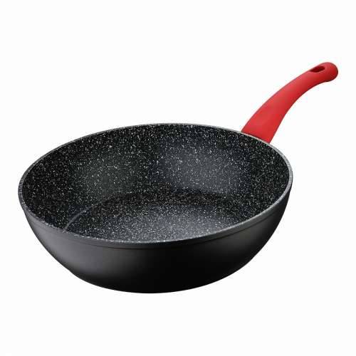 Tava za Wok San Ignacio Toledo SG-6252 Ø 28 cm Crna Aluminij Cijena