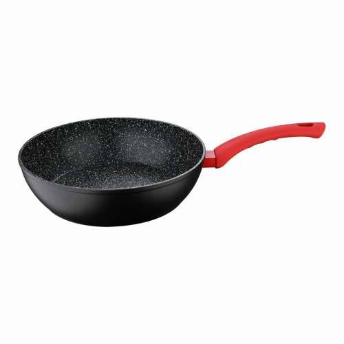 Tava za Wok San Ignacio Toledo SG-6252 Ø 28 cm Crna Aluminij Cijena