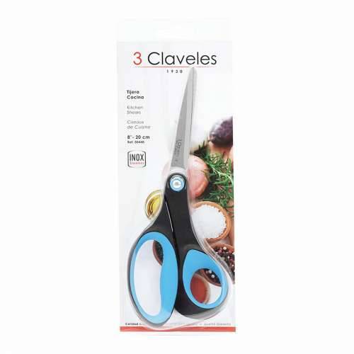 Kuhinjske Škare 3 Claveles 8” Nehrđajući Čelik Plava Cijena
