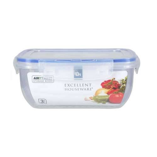 Set kutija za užinu Excellent Houseware 024001010 Plastika 400 ml 800 ml 1,4 L Cijena