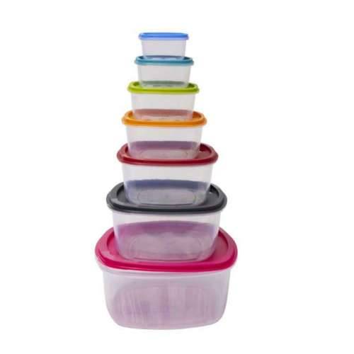 Set Složivih Hermetičnih Kuhinjskih Posuda Excellent Houseware 911000160 7 kom. Cijena