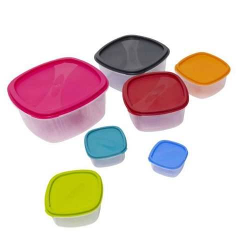 Set Složivih Hermetičnih Kuhinjskih Posuda Excellent Houseware 911000160 7 kom. Cijena