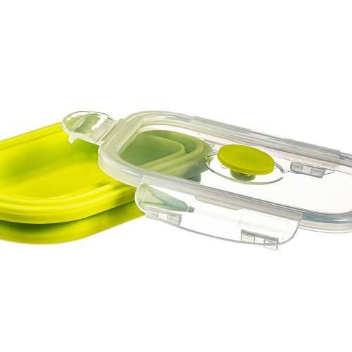 Set kutija za užinu Kozina Različite boje Silikon Plastika 350 ml 800 ml 1,2 L 540 ml (4 kom.) Cijena