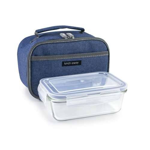 Torba za ručak s priborom Ibili 753401a Plava Poliester Borosilikatno staklo 21 x 13 x 14 cm Cijena
