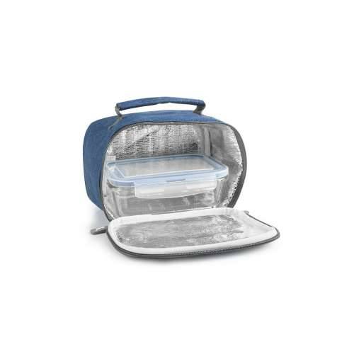 Torba za ručak s priborom Ibili 753401a Plava Poliester Borosilikatno staklo 21 x 13 x 14 cm Cijena