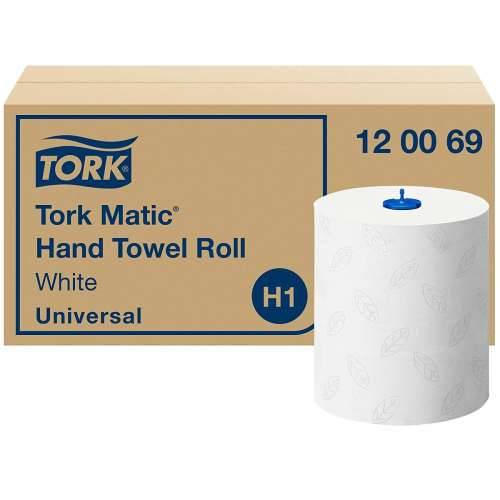 Papir za brisanje ruku Tork Matic Bijela 150 m Cijena