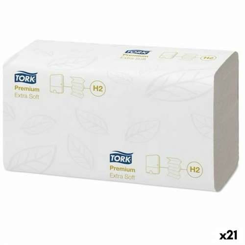 Papir za brisanje ruku Tork Pack Bijela (21 kom.) Cijena