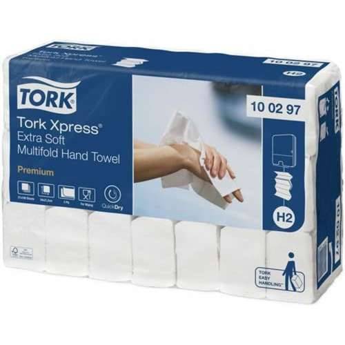 Papir za brisanje ruku Tork Pack Bijela (21 kom.) Cijena