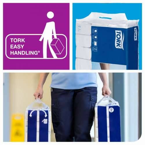 Papir za brisanje ruku Tork Pack Bijela (21 kom.) Cijena
