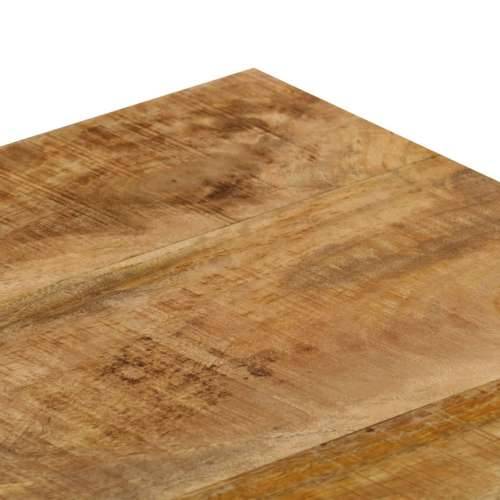 Stolić za kavu 100 x 50 x 35 cm od masivnog drva manga i čelika - 1 masivno drvo manga (crne noge) Cijena