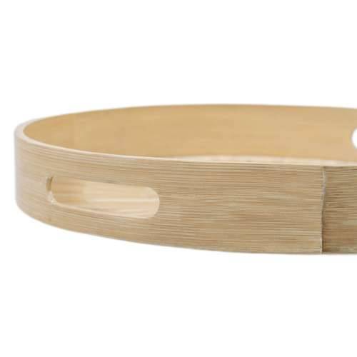 Pladanj za aperitive Bež Bambus 35 x 35 x 5 cm Drvo MDF Cijena