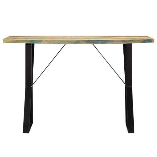 Blagovaonski stol od masivnog obnovljenog drva 120 x 60 x 76 cm Cijena